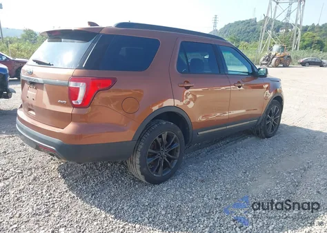 2017 Ford Explorer Xlt z USA, uszkodzony, nr VIN 1FM5K8D88HGB44571